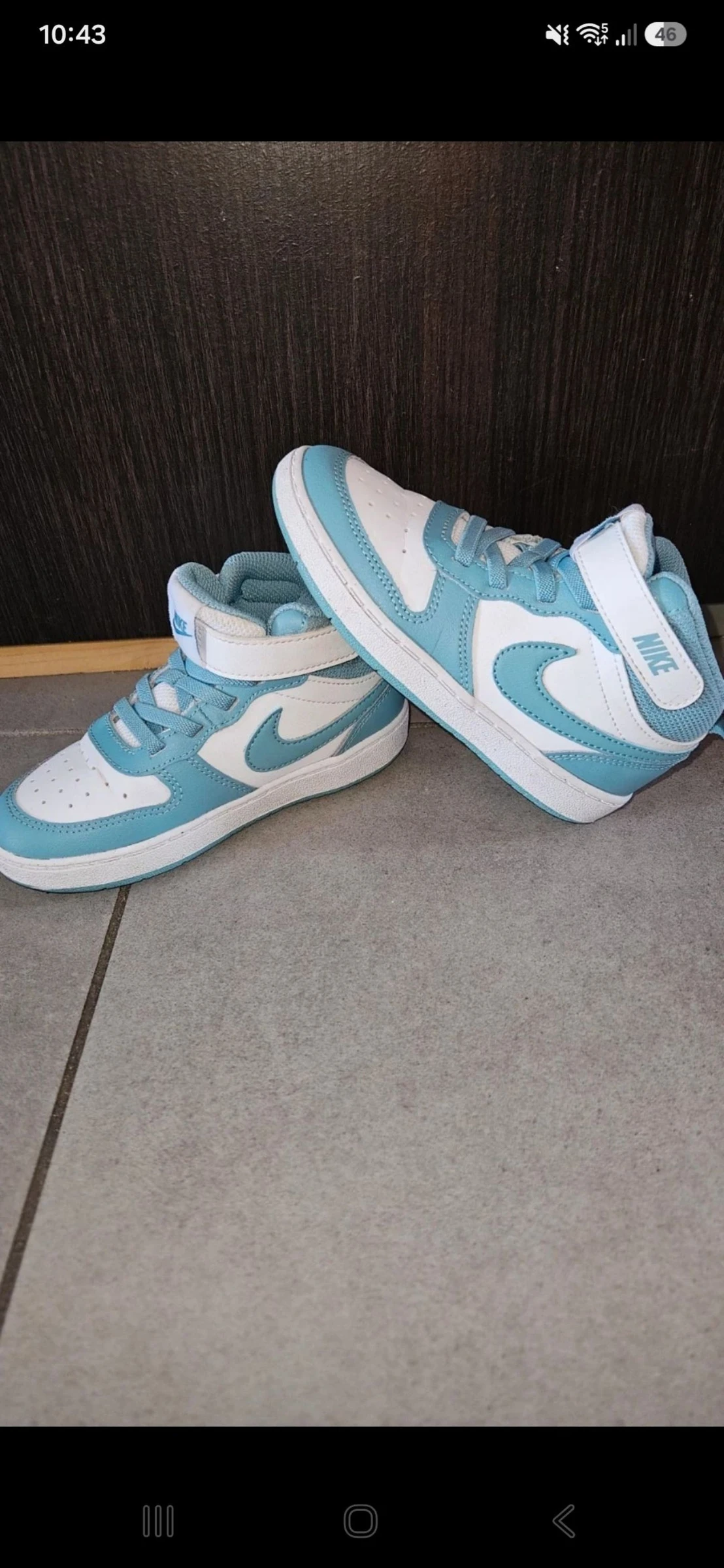Basket nike 27 en très bon état